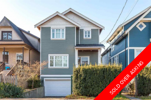Trout Lake  1/2 Duplex for sale:  3 bedroom 1,358 sq.ft. (Listed 2015-12-07)